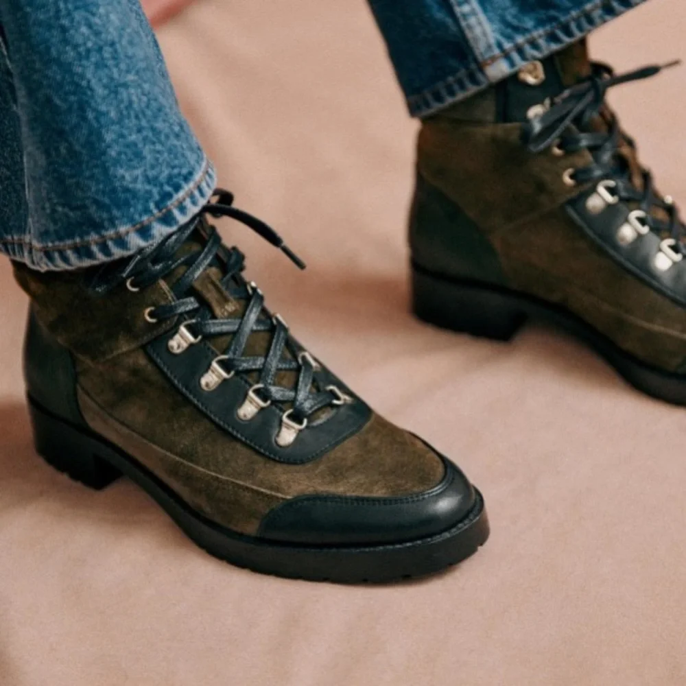 NWT Sezane Robyn Ankle Boots size 37, 6 - Picture 2 of 6